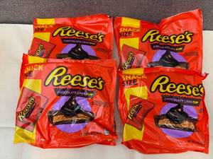 4 Bags Reeses Chocolate Lava Cups-Individually Wrapped