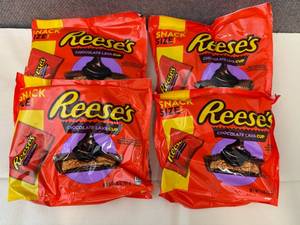 4 Bags Reeses Chocolate Lava Cups-Individually Wrapped