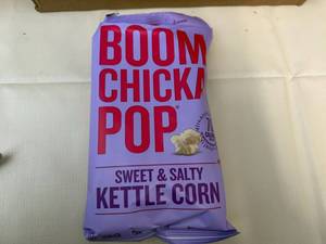 8x 2.25oz bags Boom Chicka Pop Kettle Corn