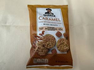 60x .91oz bags Quaker Caramel Rice Crisps