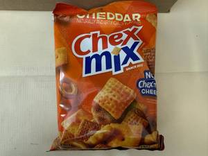 8x 4.5oz Chex Mix-Cheddar