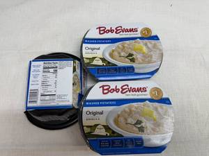 UP. 3x 24oz Bob Evans Mashed Potatoes
