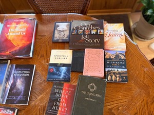 Assortment of books