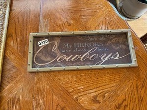 Cowboys wall decor