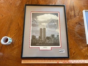Twin towers artwork