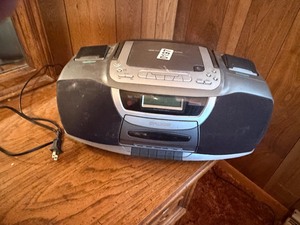 CD player and radio