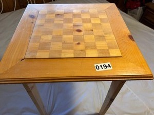 Chess board table top