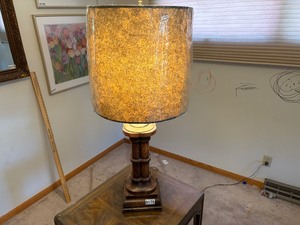 Large vintage lamp