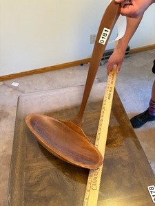Carved large ladle
