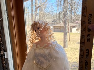 Vintage porcelain doll