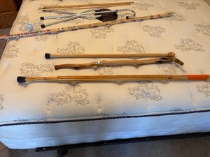 Wooden canes