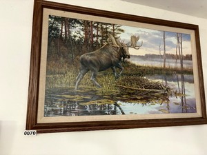 Moose Painting