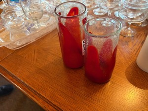 Hand blown glass