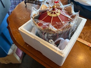 Lemax Santa carousel