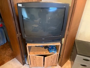 Vintage tube TV
