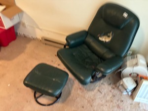 Walleye Lounger with footrest
