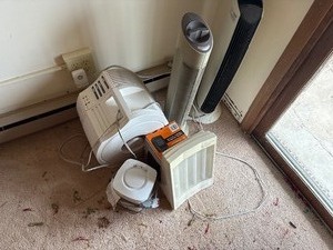 Dehumidifier and small house appliances