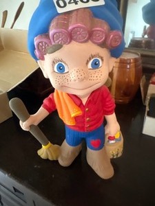 Vintage helga the cleaning lady ceramic
