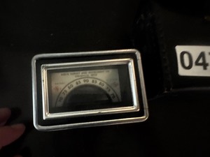 Vintage aqua magnetic locator
