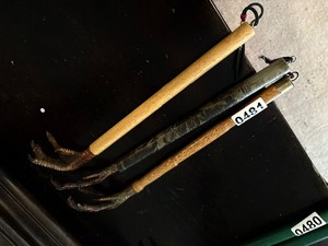 Lot of 3 turkey claw backscratchers