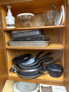 Contents of cupboard