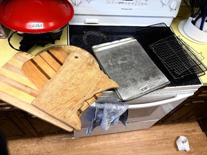 Cutting boards and sheet pans