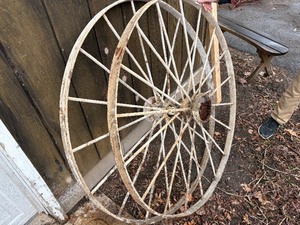 Vintage rustic wheels