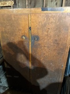 Garage cabinet plus contents p