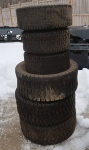 6 LAWNMOWER TIRES
