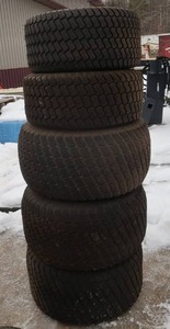 ASSORTED LAWNMOWER TIRES