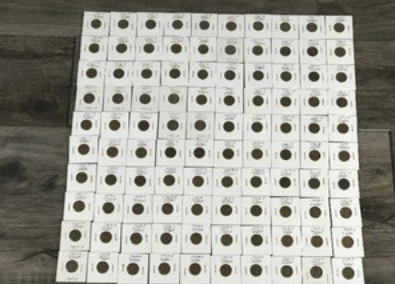 Lot of 100 Wheat Pennies - See description for years