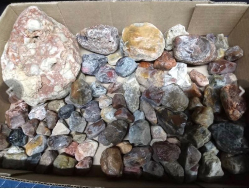 Lot of Rocks with Agates