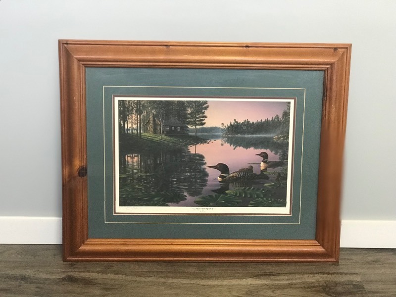 Framed & Signed Print by Kim Norlien - Northern Tranquility