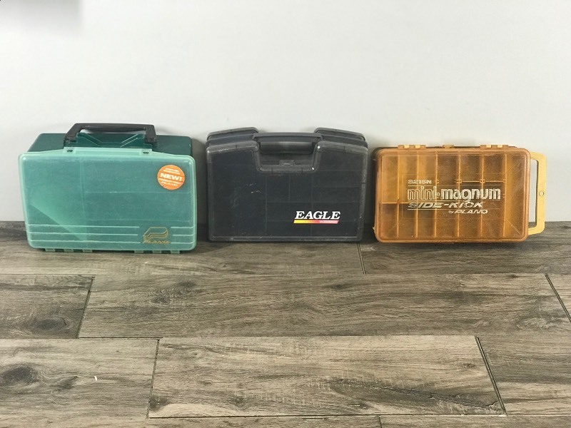 3 - Fishing Tackle Boxes
