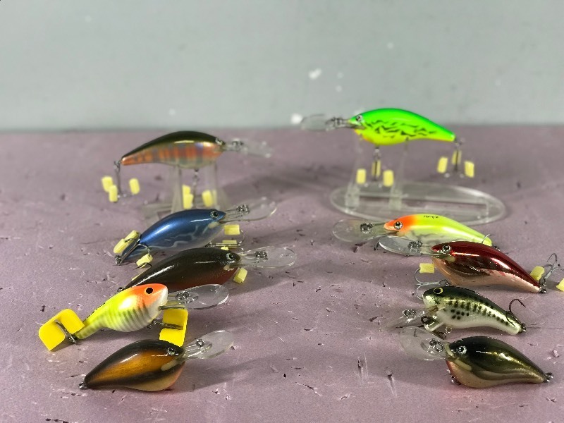 Lot of 10 Fishing Lures - see description for more info