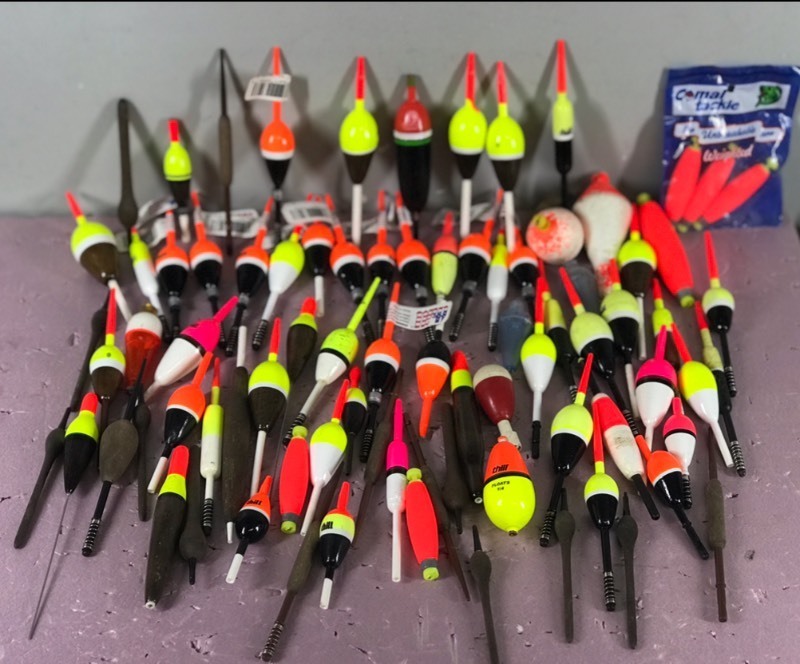 Large Lot of Fishing Bobbers