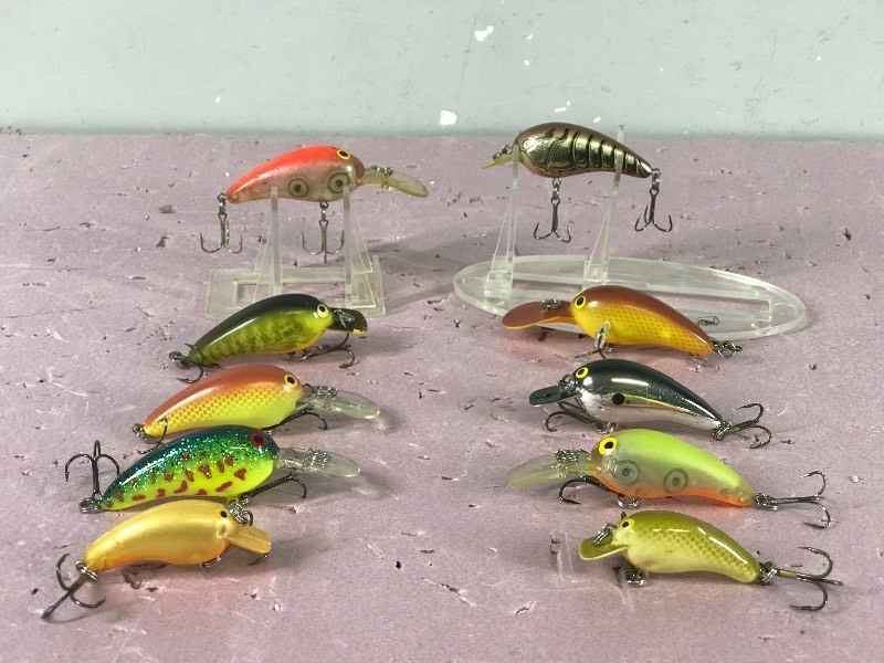 Lot of 10 Norman Fishing Lures