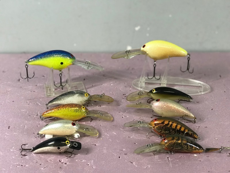 Lot of 10 Norman Fishing Lures