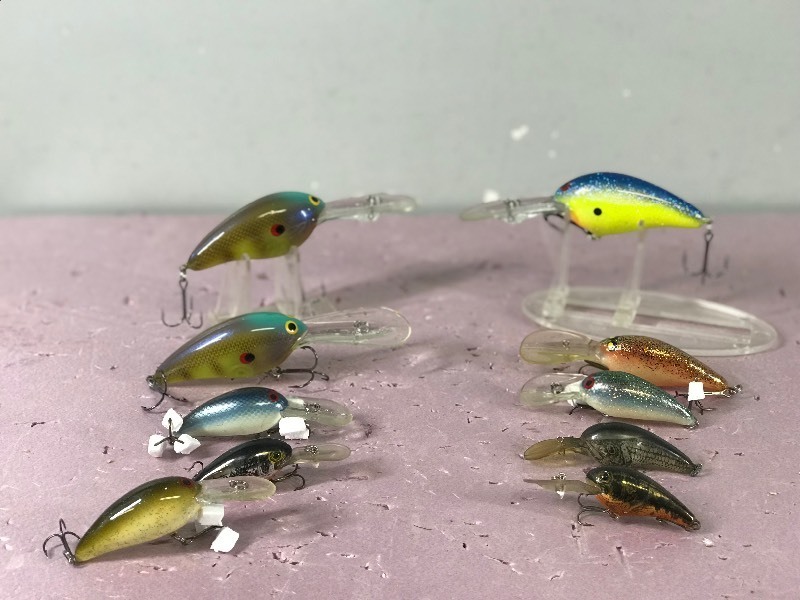 Lot of 10 Norman Fishing Lures