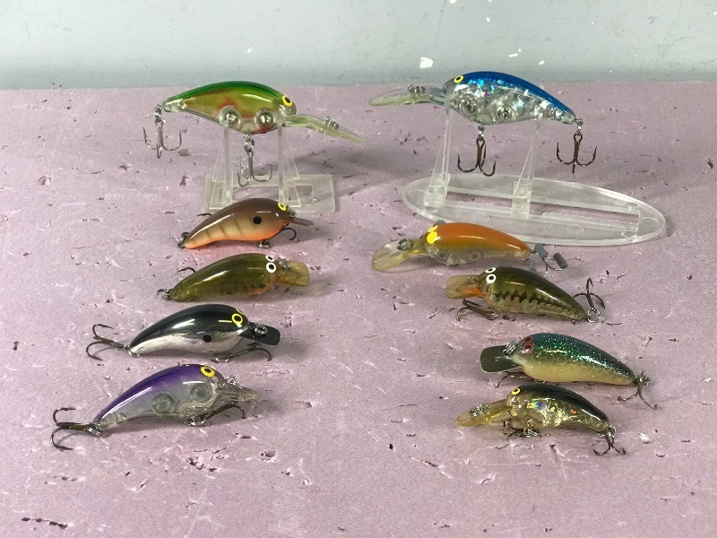Lot of 10 Norman Fishing Lures