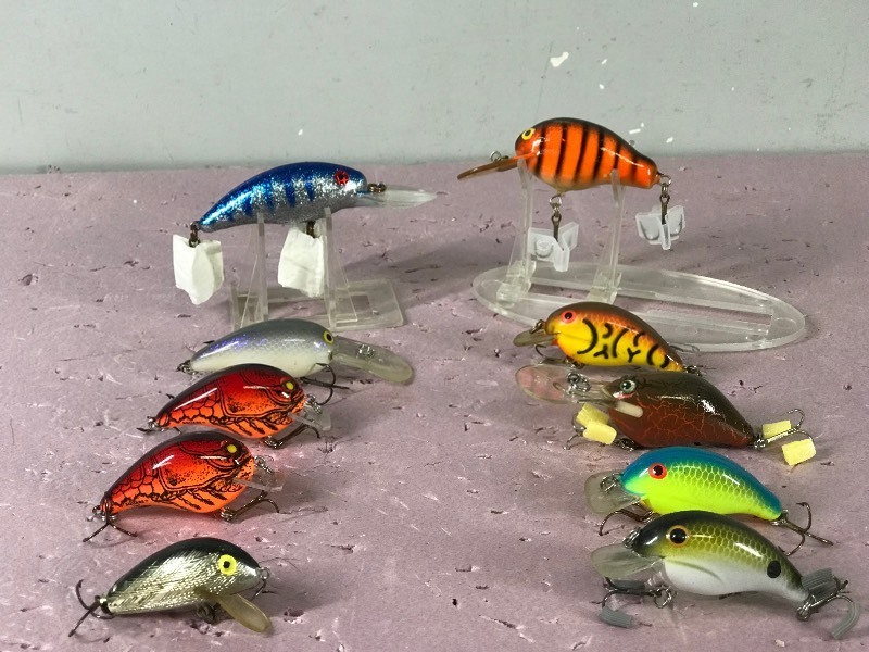 Lot of 10 Fishing Lures - see description for more info
