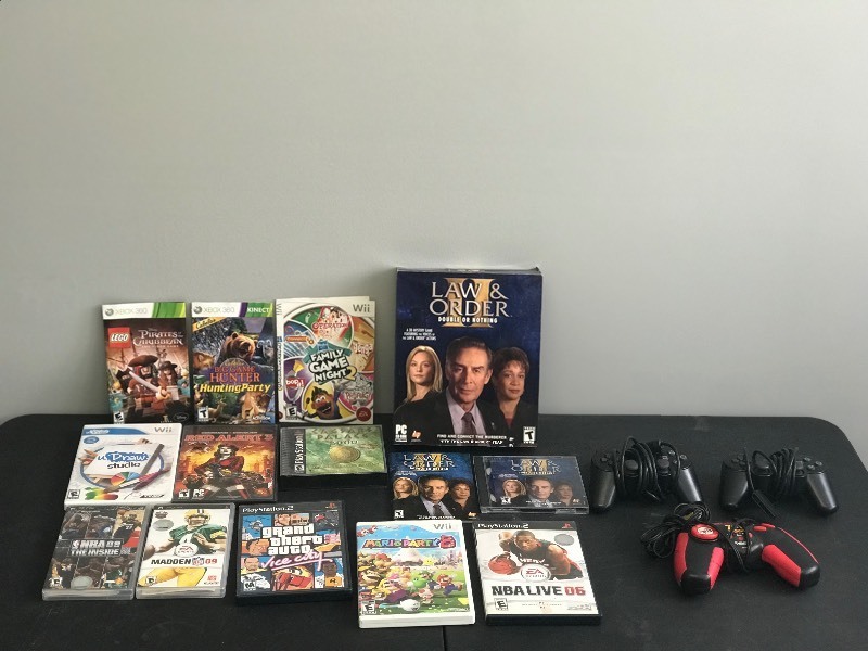 Lot of Video Games and More - see description for more info