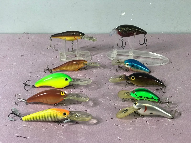 Lot of 10 Fishing Lures
