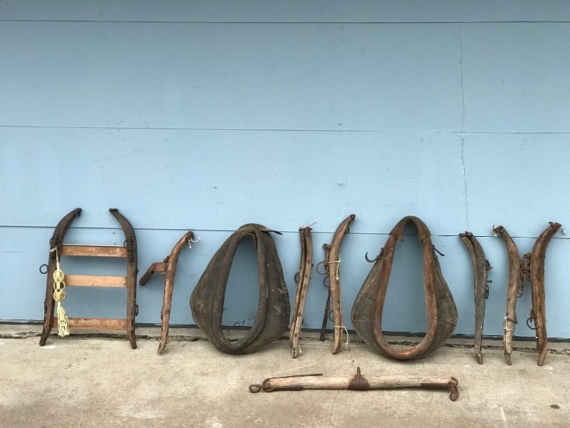 Vintage Horse Collars, Harnesses, Yoke and More