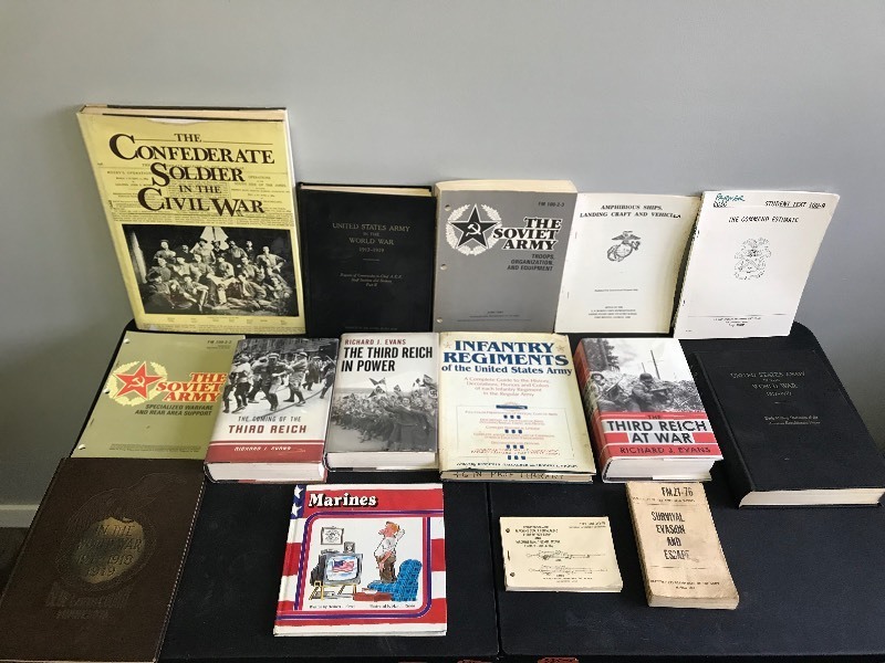 Lot of Military Books & Manuals - see description for more info