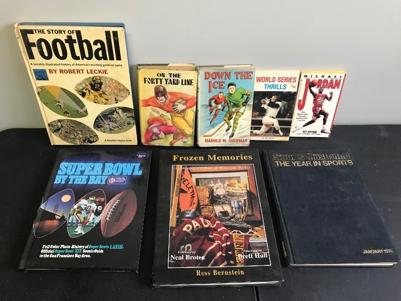 Lot of Sports Books - see description for more info