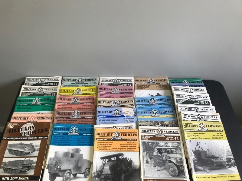 Lot of Magazines - Military Vehicles Magazines