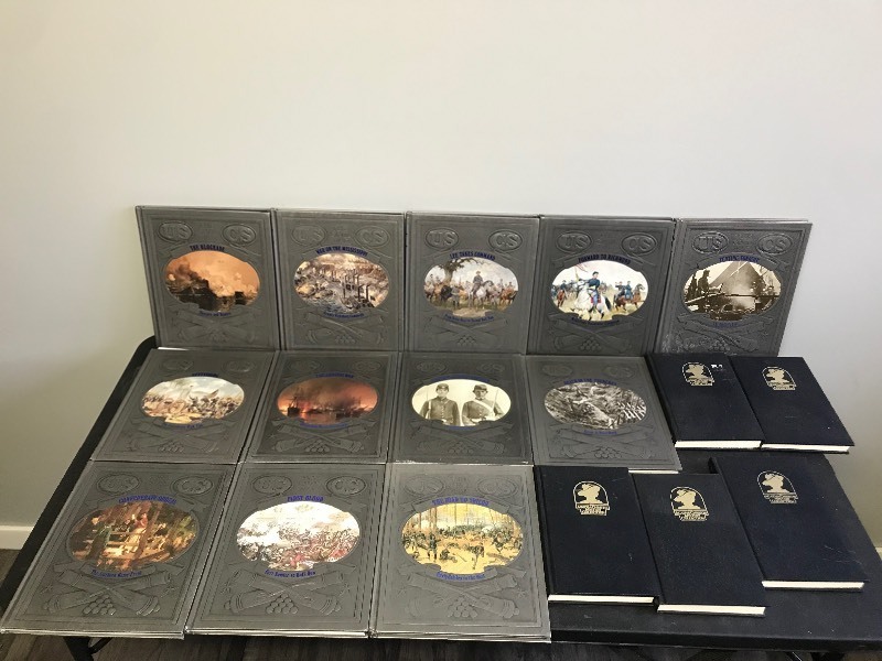 12 - Civil War Books & 5 - The Agatha Christie Mystery Collection Books