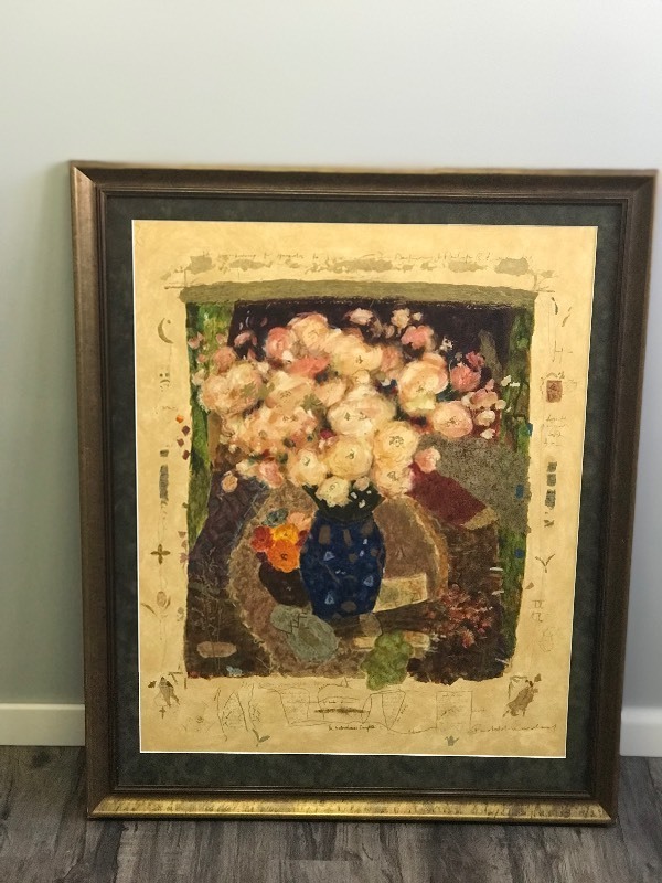 Framed, Signed & Numbered Art Picture by Roy Fairchild Woodard - The Embroiderers Daughter - 11465