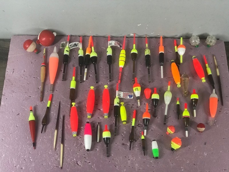 Lot of Fishing Bobbers